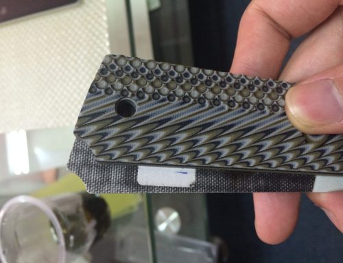 A kind of composite materials with glass fiber and resin laminated